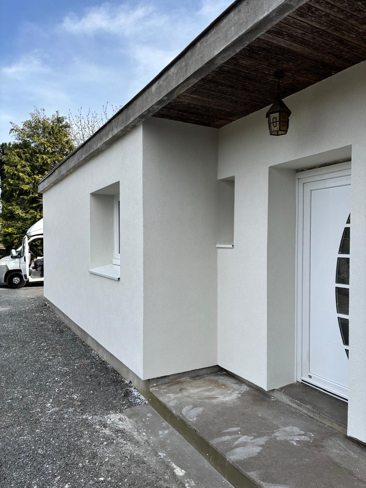 Isolation thermique par l'extérieur à Nantes - Maison - Entrée