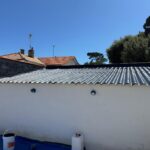 Traitement d'une toiture en fibro ciment